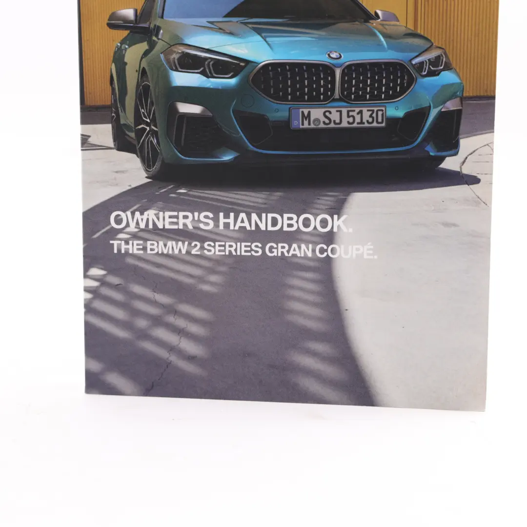 BMW F44 Gran Coupé Owner's Handbook Book Instructions Manual Case Wallet - SKU 5A2C992 - Part number 5A2C992