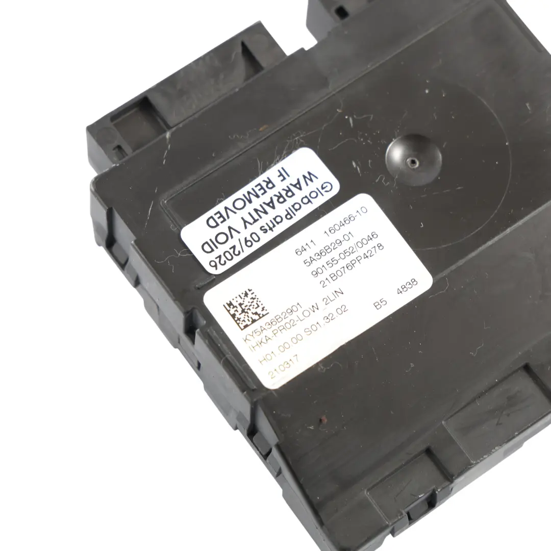 BMW F40 F44 Air Conditioning Control Module A/C ECU - SKU 5A36B29 - Part number 5A36B29