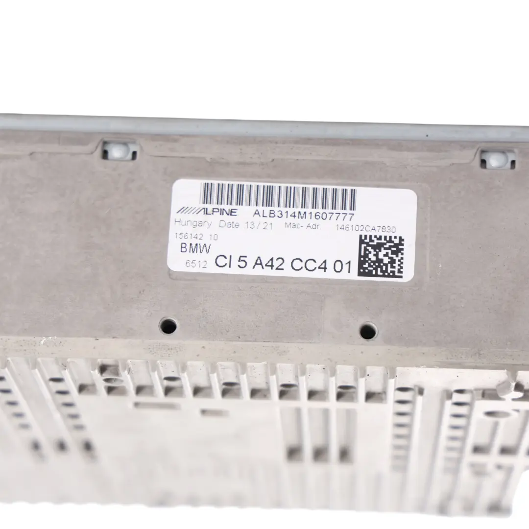 BMW F40 F44 Alpine CD Head Unit High 3 - SKU 5A42CC4 - Teilenummer 5A42CC4