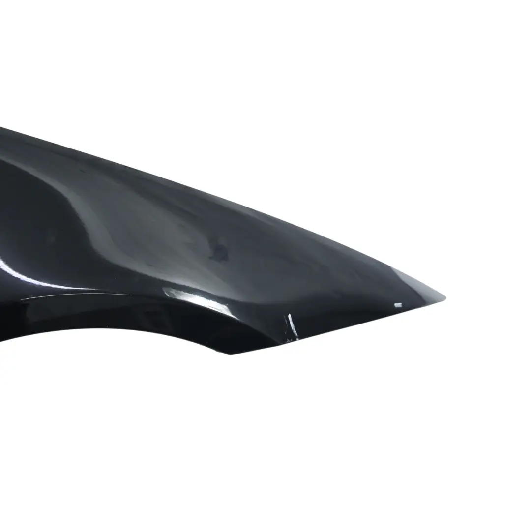 BMW E90 E91 Seitenteil Kotflügel Vorne Rechts Saphirschwarz Metallic 475 - SKU 5A55AF4-BS1 - Teilenummer 5A55AF4