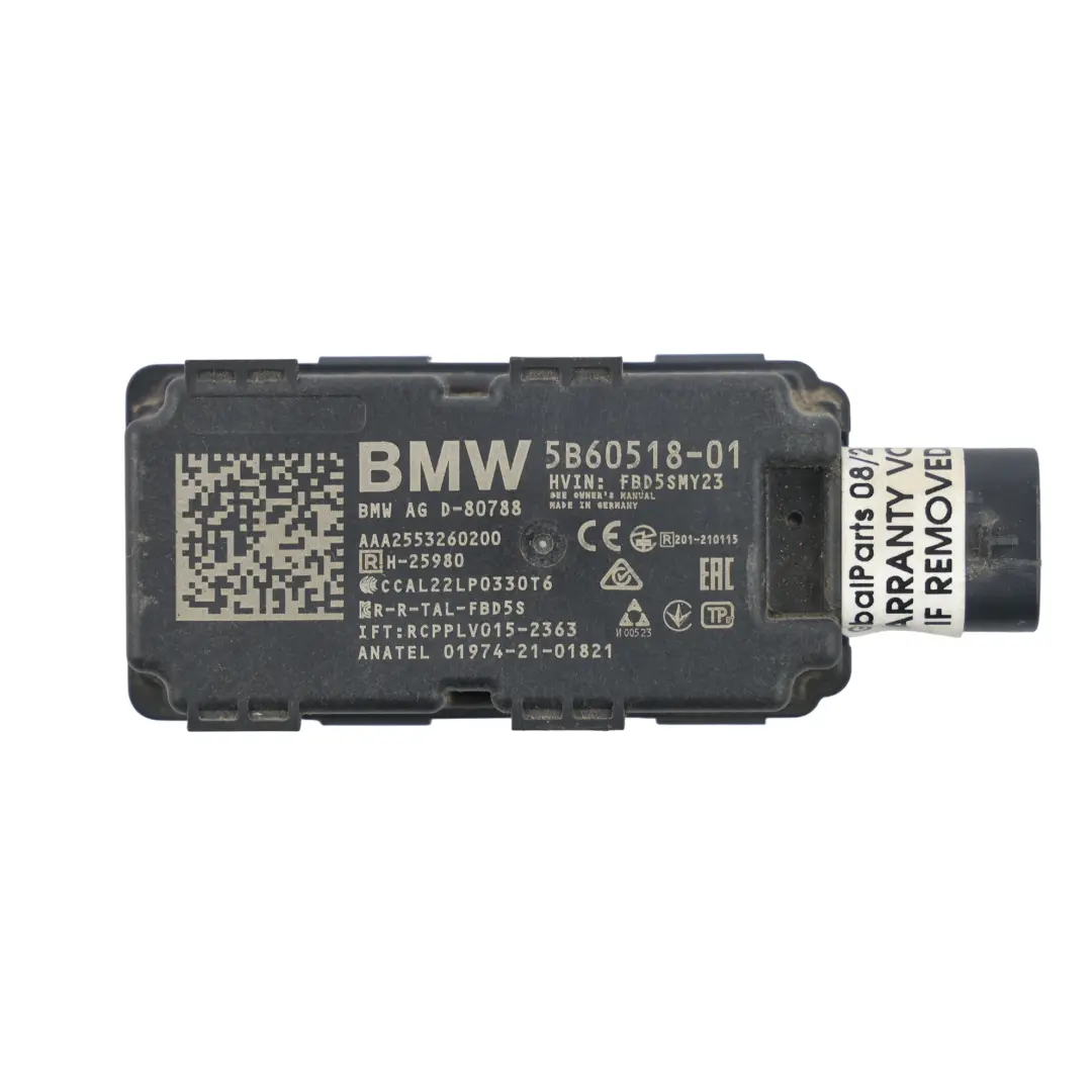 F66 BMW F76 G07 G45 U06 Modulo Unità Ricevitore Radiocomando per Mini con numero di parte 5B60518 Mini F66 BMW F76 G07 G45 U06 Modulo Unità Ricevitore Radiocomando - SKU 5B60518 - Numero di parte 5B60518
