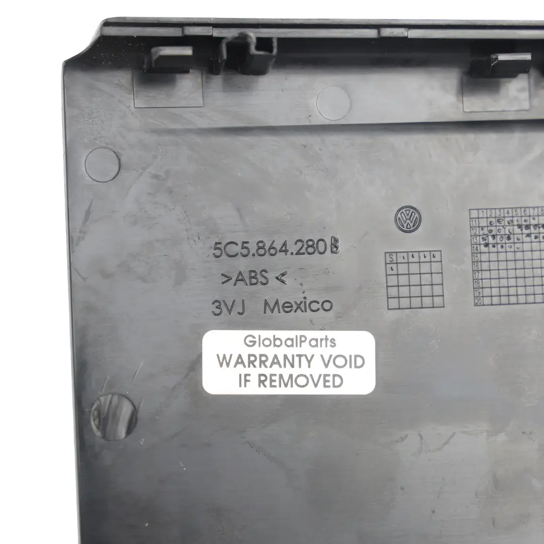 Mittelkonsole Armlehne Blende Abdeckung Schwarz 5C5864280 für Volkswagen New Beetle mit Teilenummer 5C5864280B Volkswagen New Beetle Mittelkonsole Armlehne Blende Abdeckung Schwarz 5C5864280 - SKU 5C5864280B - Teilenummer 5C5864280B