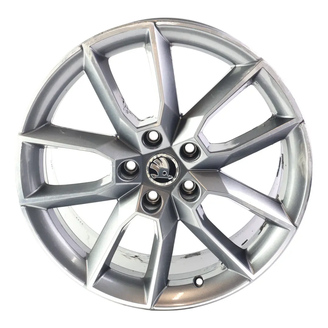  Cerchio Lega Skoda Octavia VRS 7,5J 18" ET:51 Grigio Antracite - SKU 5E0601025-1 - Numero di parte 5E0601025