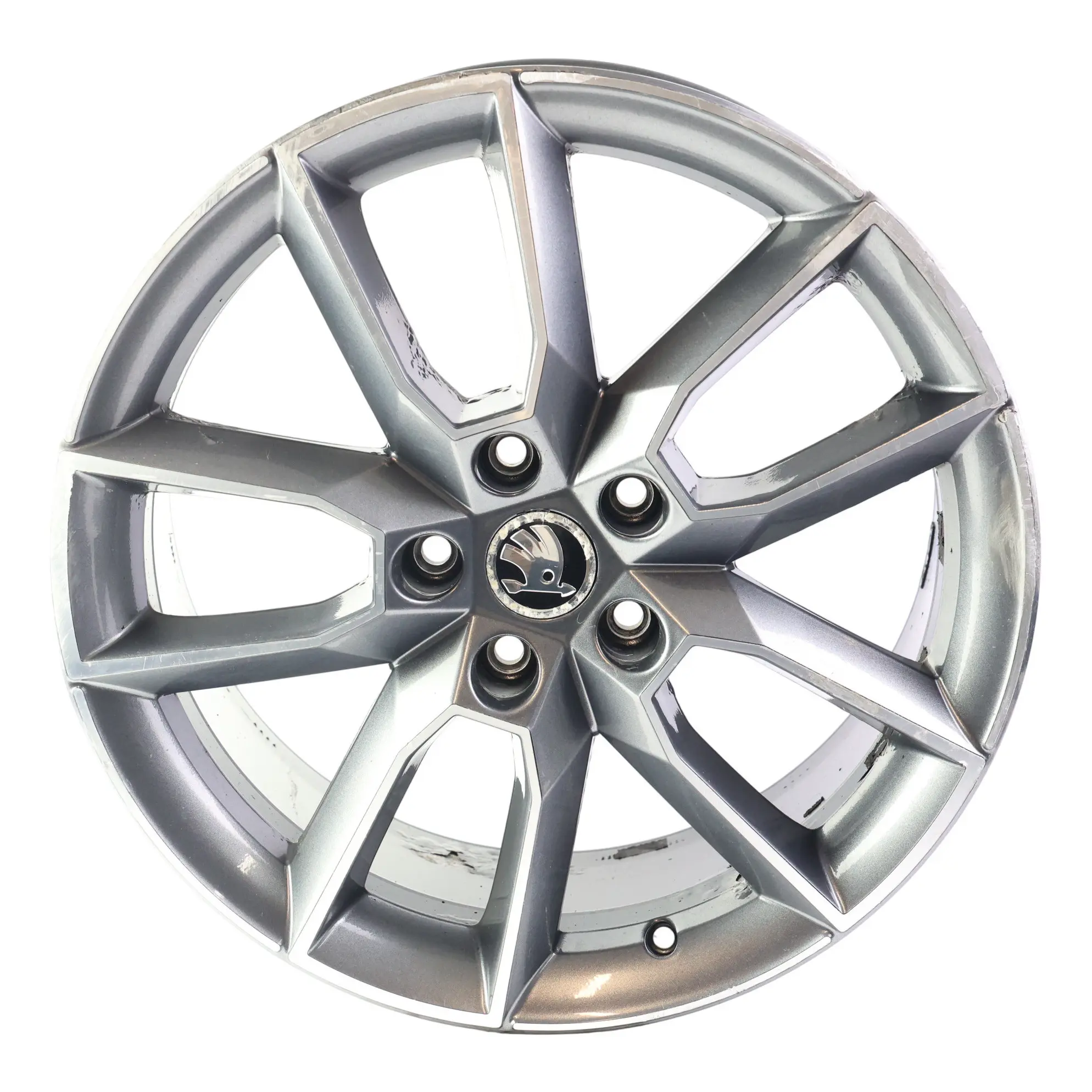 Skoda Octavia VRS Felga Aluminiowa Szara 7,5J 18" ET:51 5E0601025