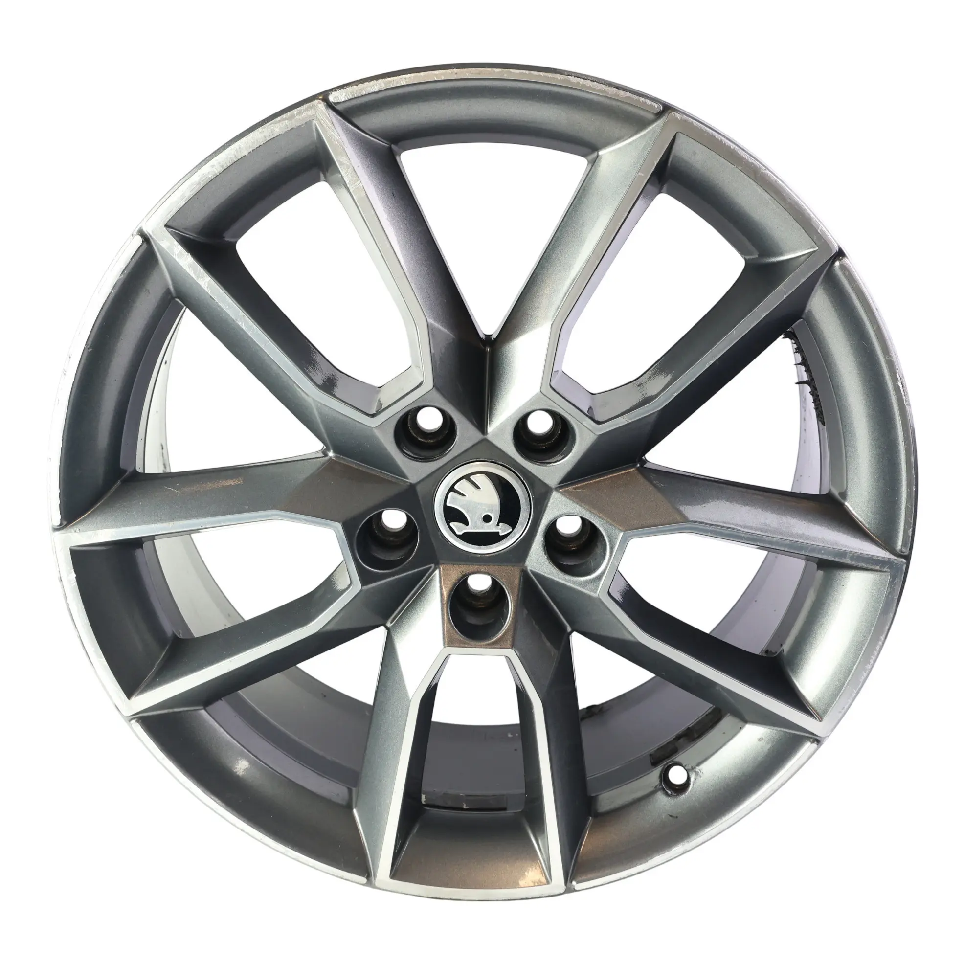 Skoda Octavia VRS Alloy Wheel Rim 7,5J 18" ET:51 Anthracite Grey 5E0601025