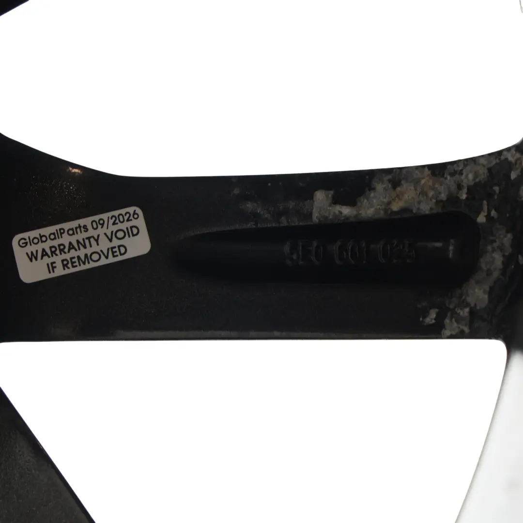 Skoda Octavia VRS Alloy Wheel Rim 7,5J 18" ET:51 Anthracite Grey - SKU 5E0601025-3 - Part number 5E0601025