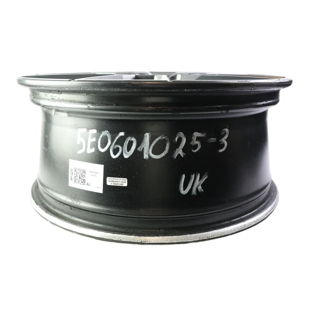 VRS Alloy Wheel Rim 7,5J 18" ET:51 Anthracite Grey to Skoda Octavia with Part number 5E0601025 Skoda Octavia VRS Alloy Wheel Rim 7,5J 18" ET:51 Anthracite Grey - SKU 5E0601025-3 - Part number 5E0601025