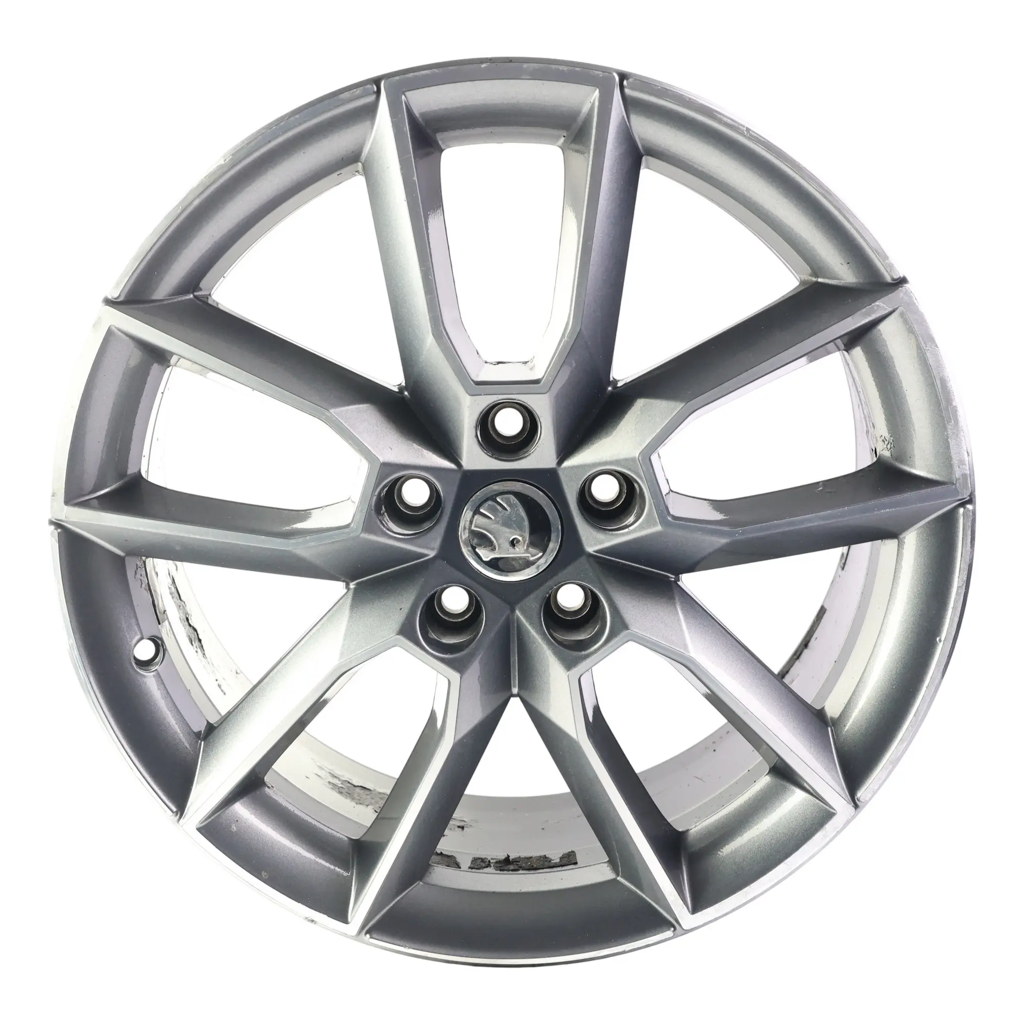 Skoda Octavia VRS Alloy Wheel Rim 7,5J 18" ET:51 Anthracite Grey 5E0601025