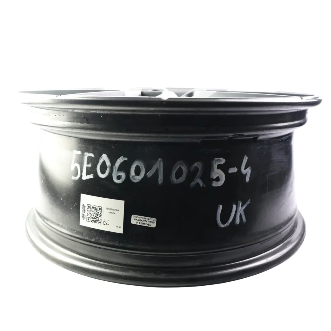 Skoda Octavia VRS Alloy Wheel Rim 7,5J 18" ET:51 Anthracite Grey - SKU 5E0601025-4 - Part number 5E0601025