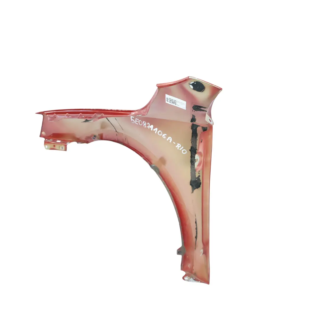 Skoda Octavia Side Panel Wing Fender Front Right O/S Rio Rot Metallic - F3L - SKU 5E0821106A-RIO - Part number 5E0821106A