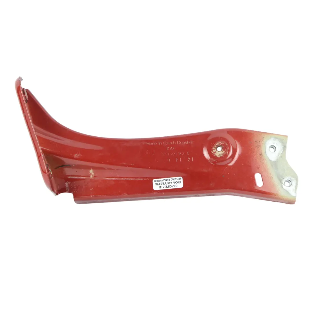 Skoda Octavia Mk3 Soporte Ala Guardabarros Delantero Derecho Rojo F3L - SKU 5E0821142-RIO - Número de pieza 5E0821142