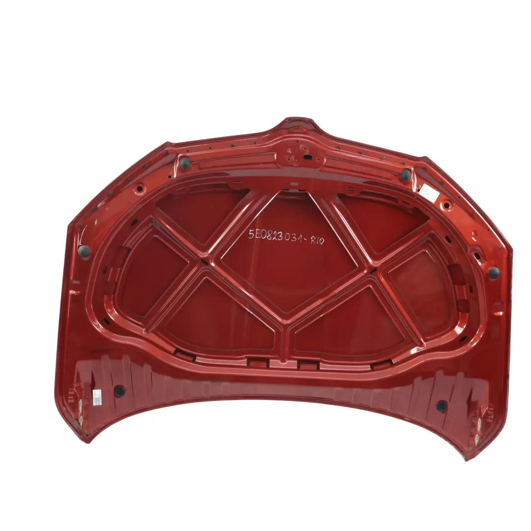 Skoda Octavia Mk3 5E Maska Pokrywa Silnika Rio Red Czerwony Metalik - F3L - SKU 5E0823031-RIO - Numer Części 5E0823031