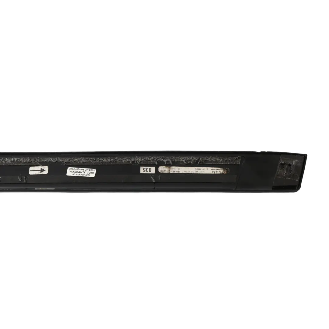 Skoda Octavia 5E VRS Door Sill Kick Plate Trim Front Left N/S - SKU 5E0853491A - Part number 5E0853491A