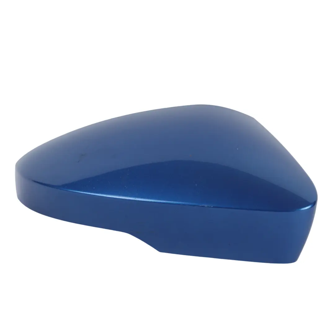 Skoda Octavia 5E Door Wing Mirror Cover Right O/S Race Blue - F5W - SKU 5E0857538A-RAB - Part number 5E0857538A