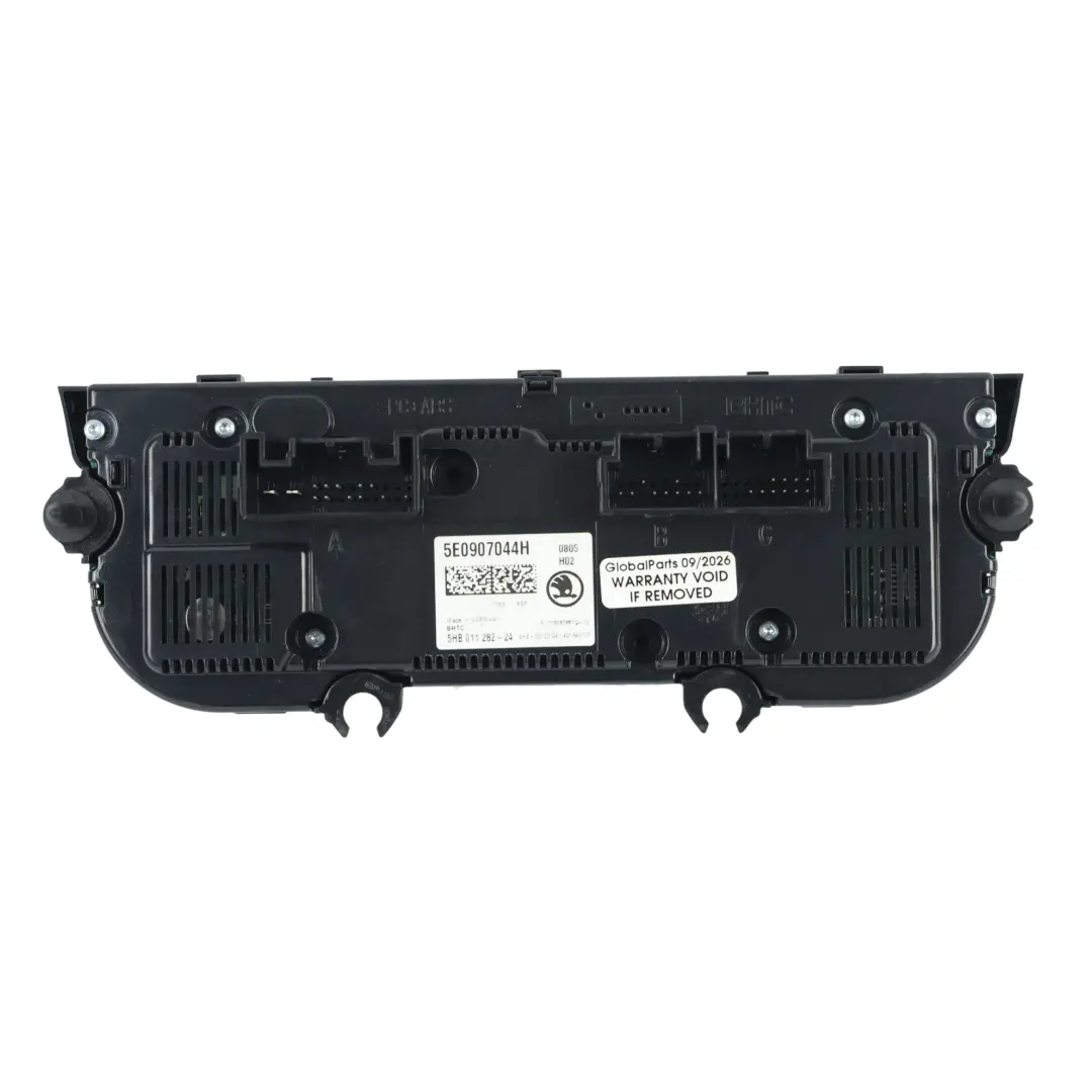 Mk3 VR Air Conditioning Heater Climate Control Panel to Skoda Octavia with Part number 5E0907044H Skoda Octavia Mk3 VR Air Conditioning Heater Climate Control Panel - SKU 5E0907044H - Part number 5E0907044H