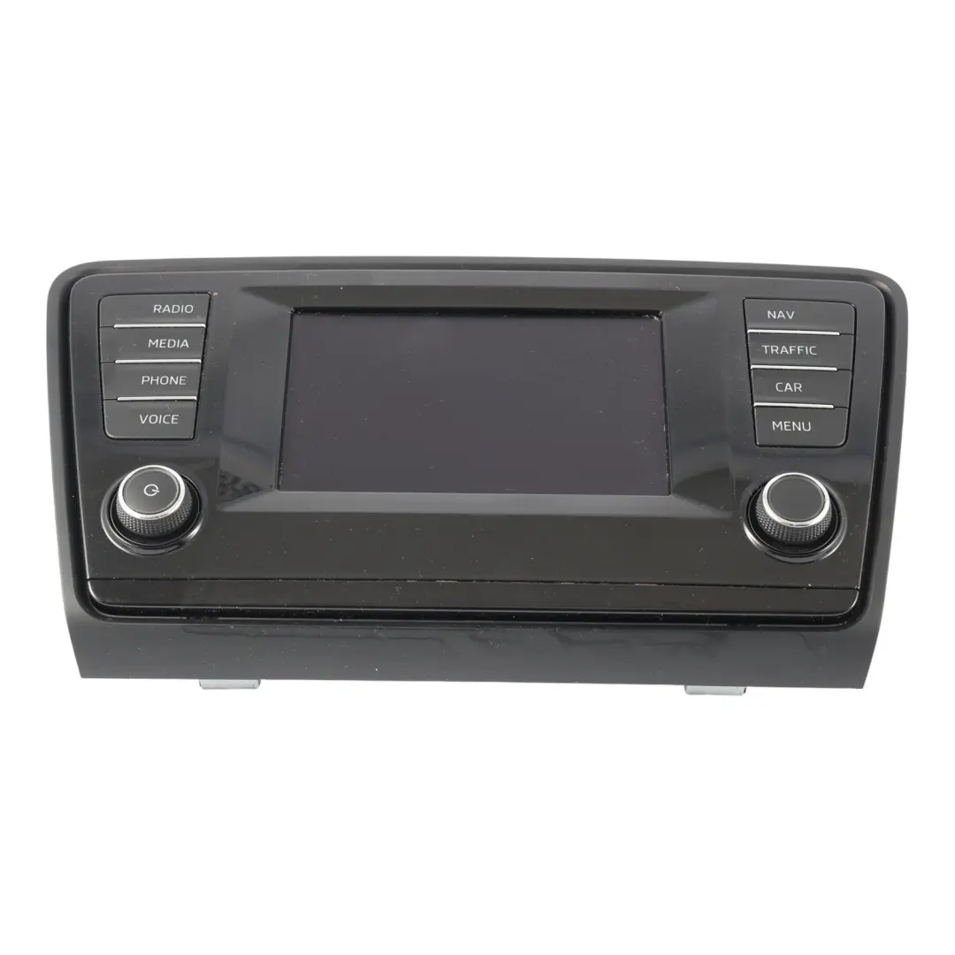 Skoda Octavia Mk3 Autoradio CD-Player Head Unit Display - SKU 5E0919605D - Teilenummer 5E0919605D