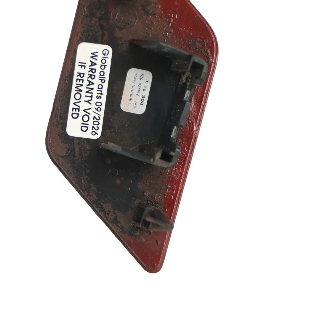 Skoda Octavia RS 5E Headlight Washer Cap Right O/S Rio Rot - F3L - SKU 5E0955110A-RIO - Part number 5E0955110A