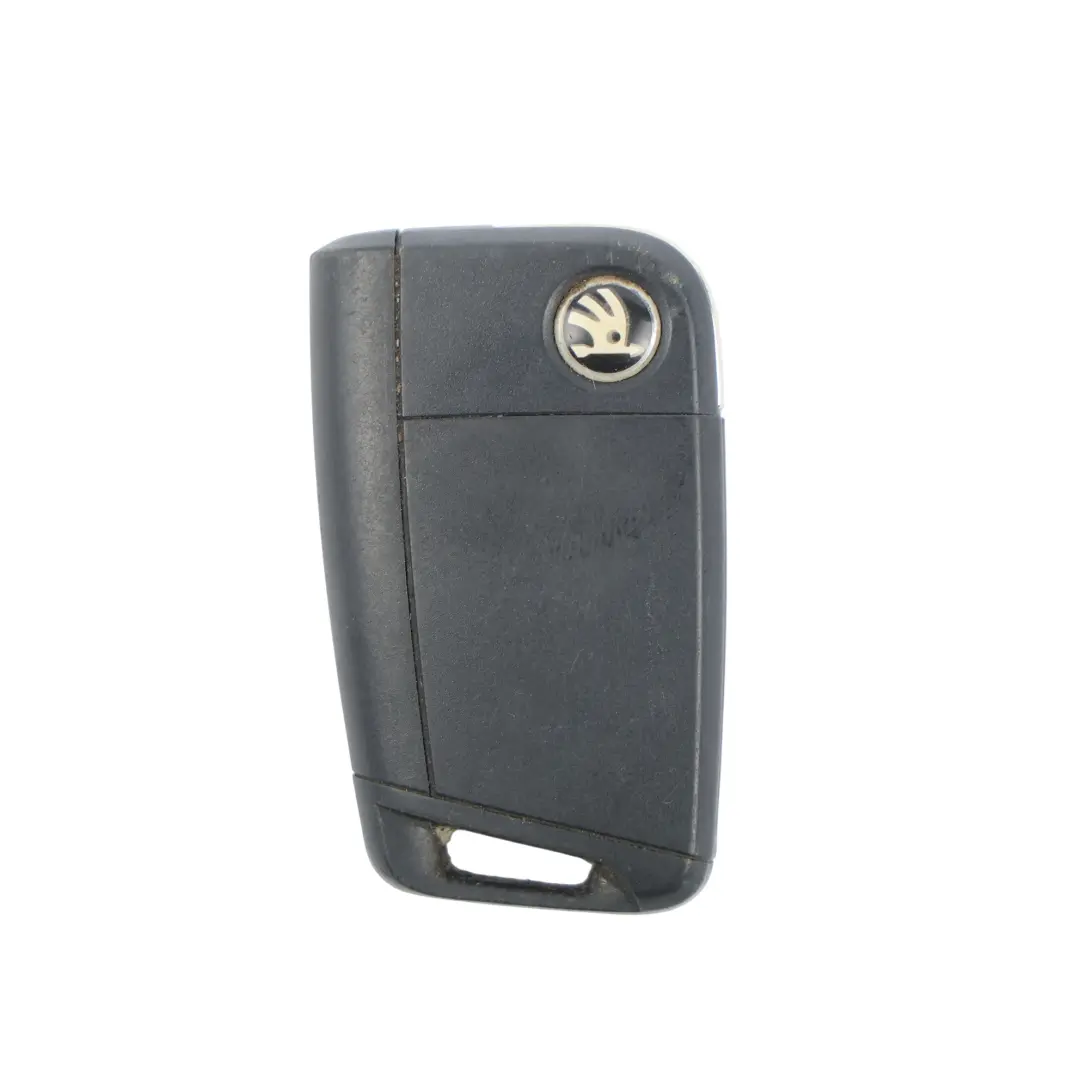 Skoda Octavia Mk3 Vr 3 Button Flip Car Key Fob Remote Transponder - SKU 5E0959752D - Part number 5E0959752D