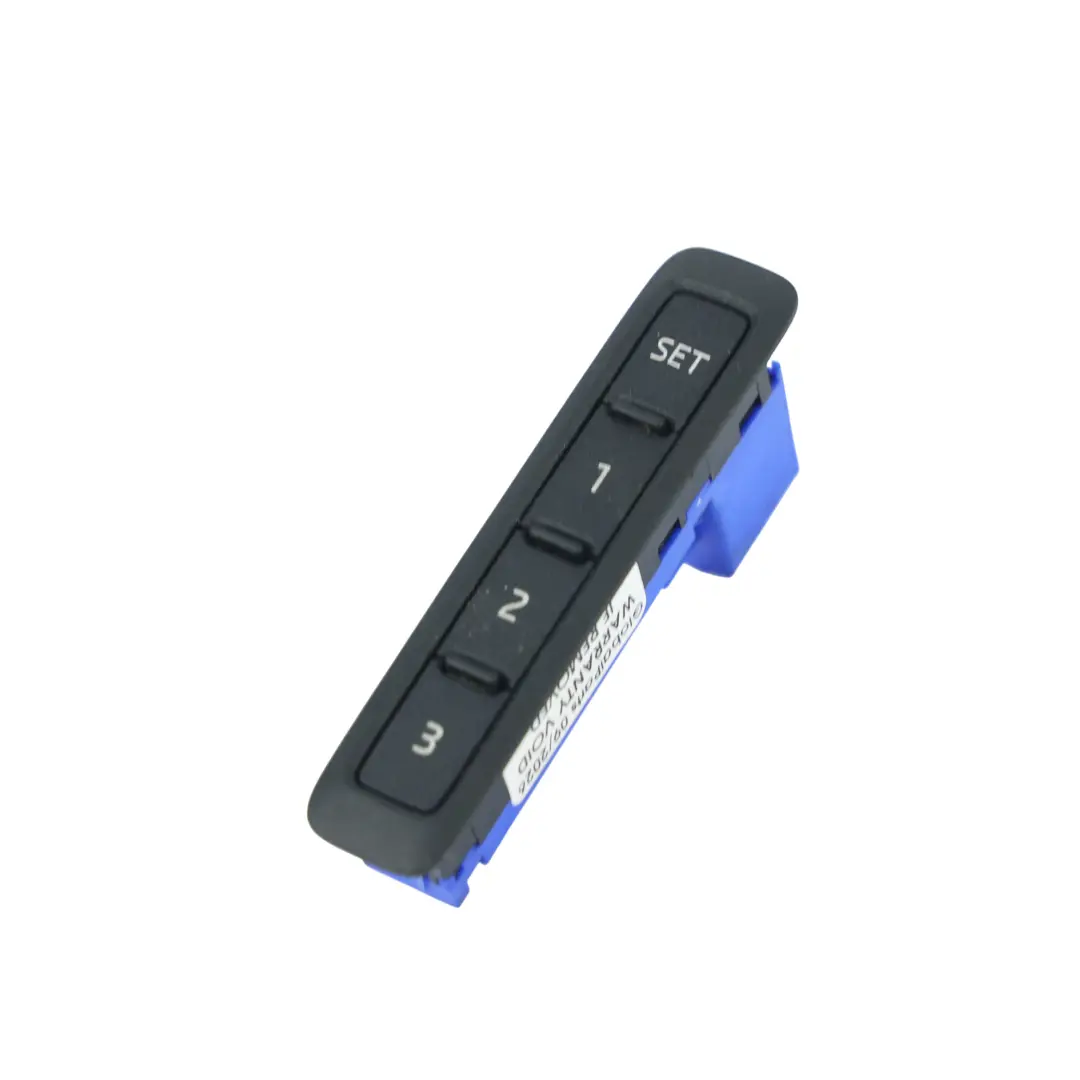 Skoda Superb 3V Botón Interruptor Memoria Asiento Delantero Conductor - SKU 5E0959769 - Número de pieza 5E0959769