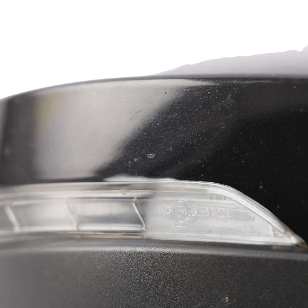 Skoda Octavia Mk3 Door Wing Mirror Right O/S Black Metallic - SKU RHD-5E2857508N-BLK1 - Part number 5E2857508N