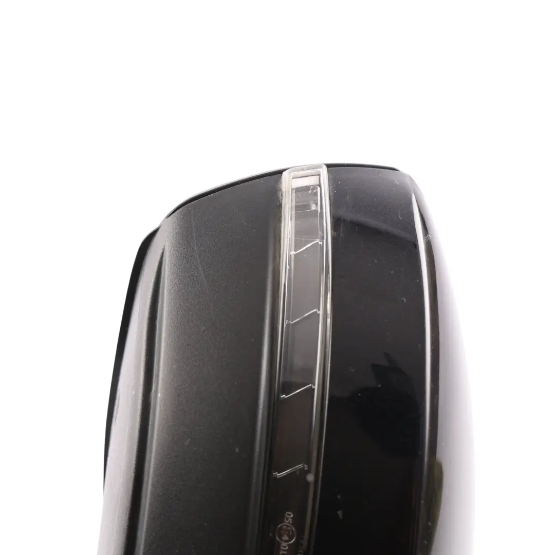 Skoda Octavia Mk3 Door Wing Mirror Right O/S Black Metallic - SKU RHD-5E2857508N-BLK1 - Part number 5E2857508N