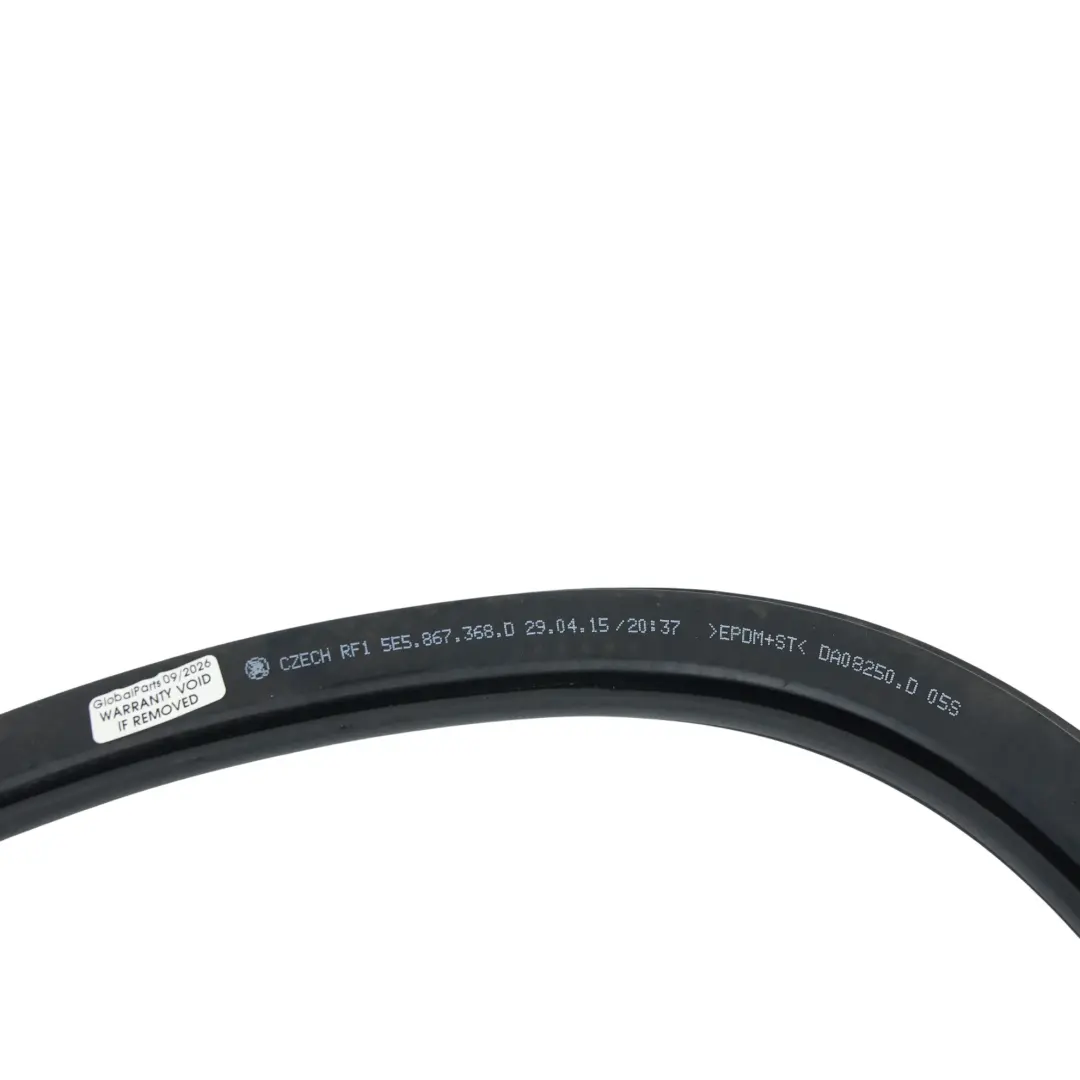 Uszczelka Drzwi Tylna Prawa do Skoda Octavia RS 5E o numerze 5E5867368D Skoda Octavia RS 5E Uszczelka Drzwi Tylna Prawa - SKU 5E5867368D - Numer Części 5E5867368D
