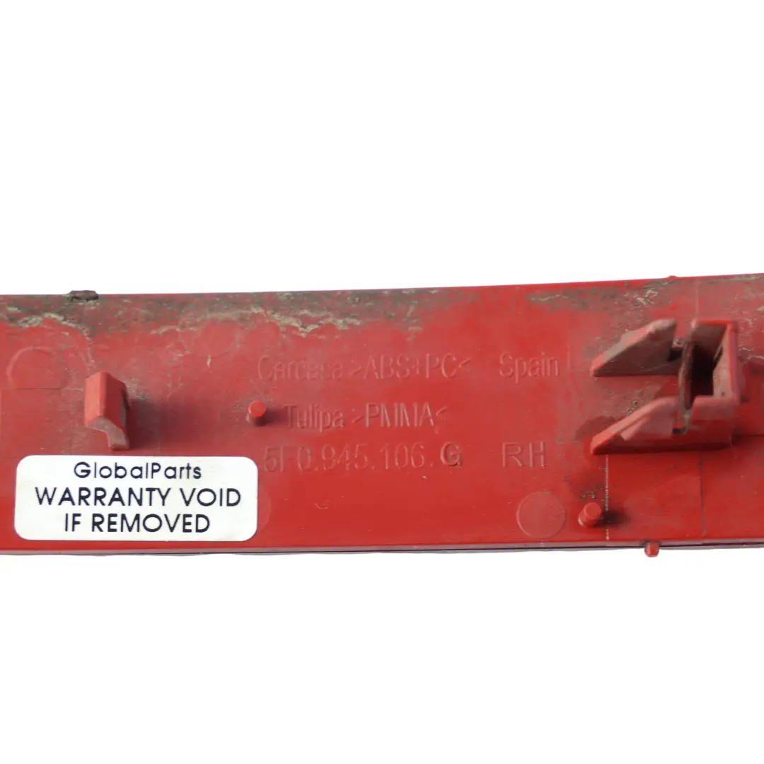Seat Leon FR Cupra Mk3 Reflector Luz Trasero Parachoques Derecho - SKU 5F0945106G - Número de pieza 5F0945106G