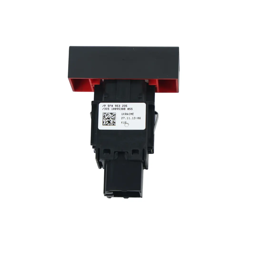 MK3 Interruptor Botón Luz Emergencia Indicador para Seat Leon con número de pieza 5F0953235 Seat Leon MK3 Interruptor Botón Luz Emergencia Indicador - SKU 5F0953235 - Número de pieza 5F0953235