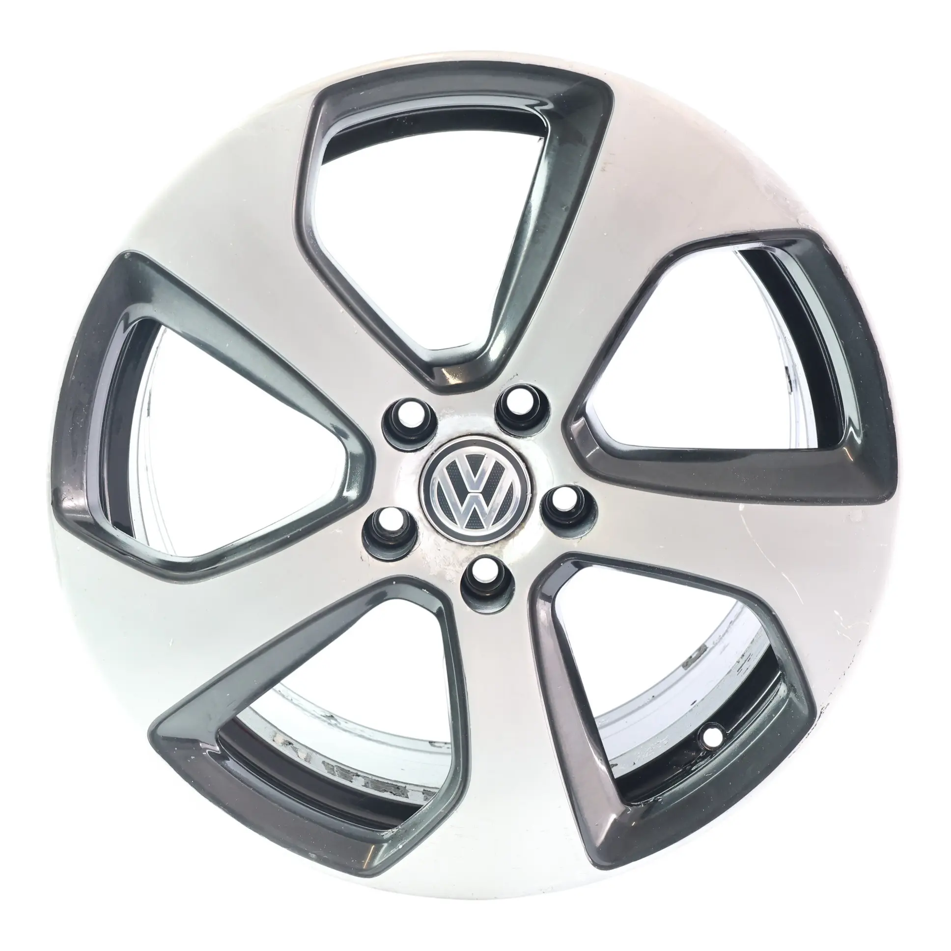Volkswagen Golf Mk7 Cerchio Lega Bicolore 18" 7.5J ET:49 5G0601025AS