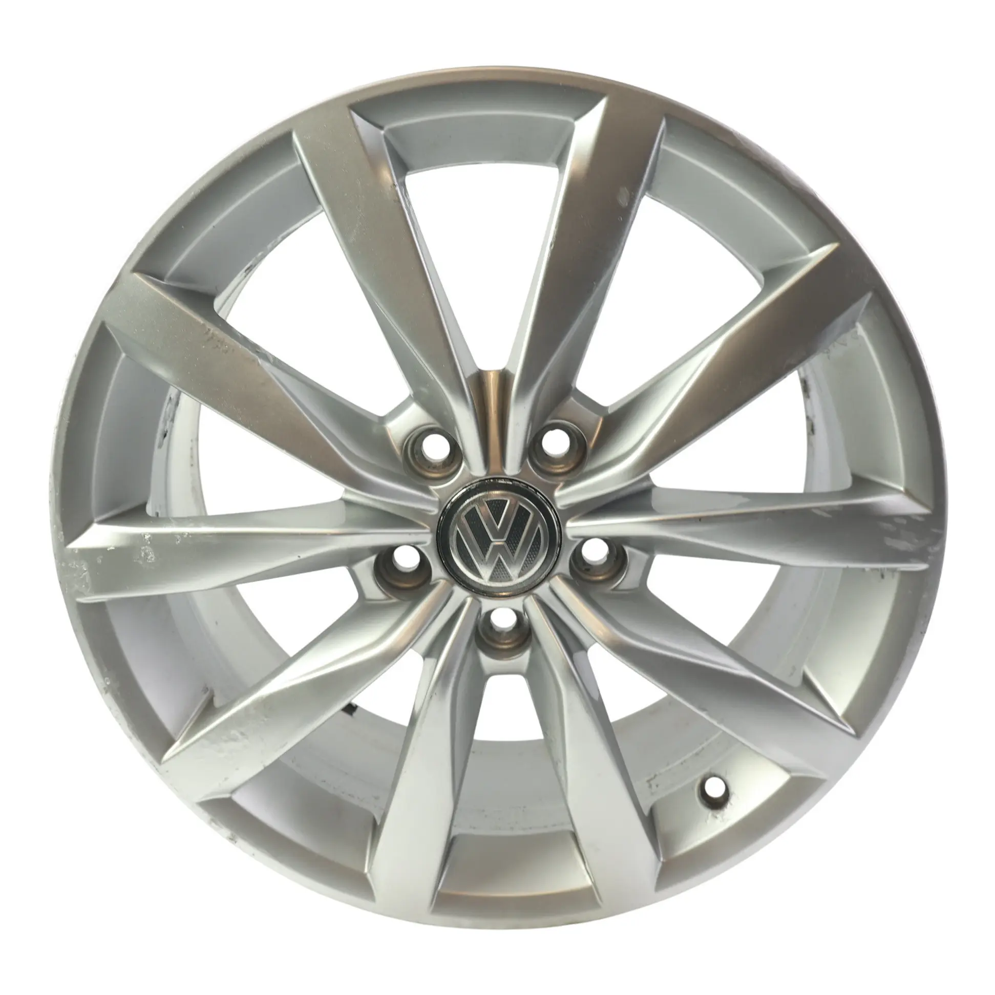 Volkswagen Golf MK7 Silver Dijon Wheel Alloy Rim 17" 7J ET:49 5G0601025BF