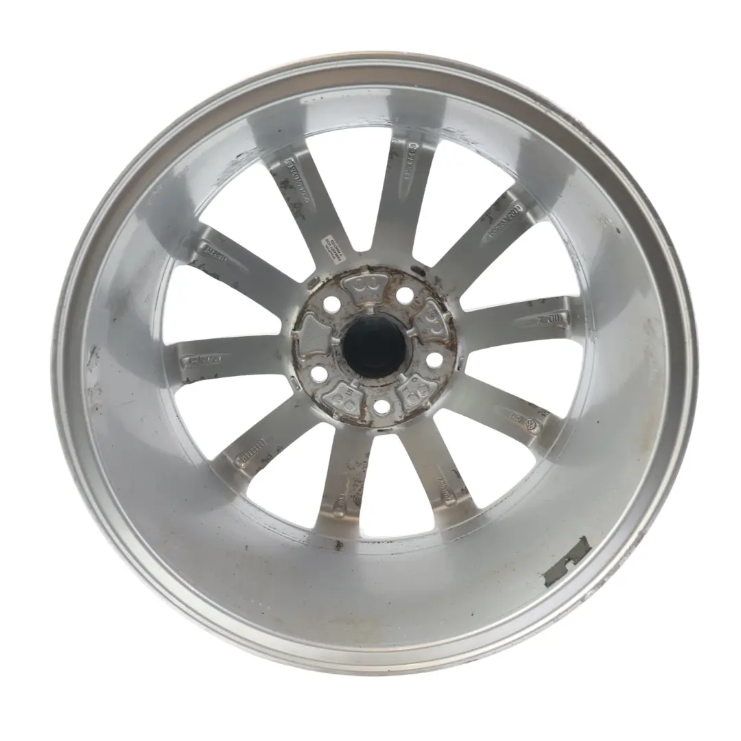 Dijon Wheel Alloy Rim 17" 7J ET:49 to Volkswagen Golf MK7 Silver with Part number 5G0601025BF Volkswagen Golf MK7 Silver Dijon Wheel Alloy Rim 17" 7J ET:49 - SKU 5G0601025BF-5 - Part number 5G0601025BF