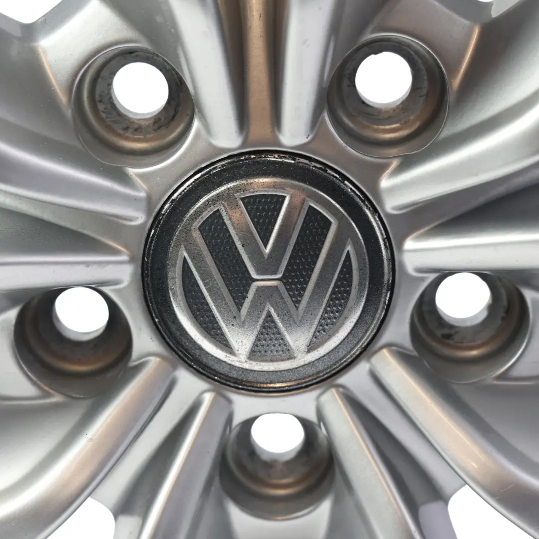 Volkswagen Golf MK7 Felga Aluminiowa Srebrna Dijon 17" 7J ET49 - SKU 5G0601025BF-5 - Numer Części 5G0601025BF