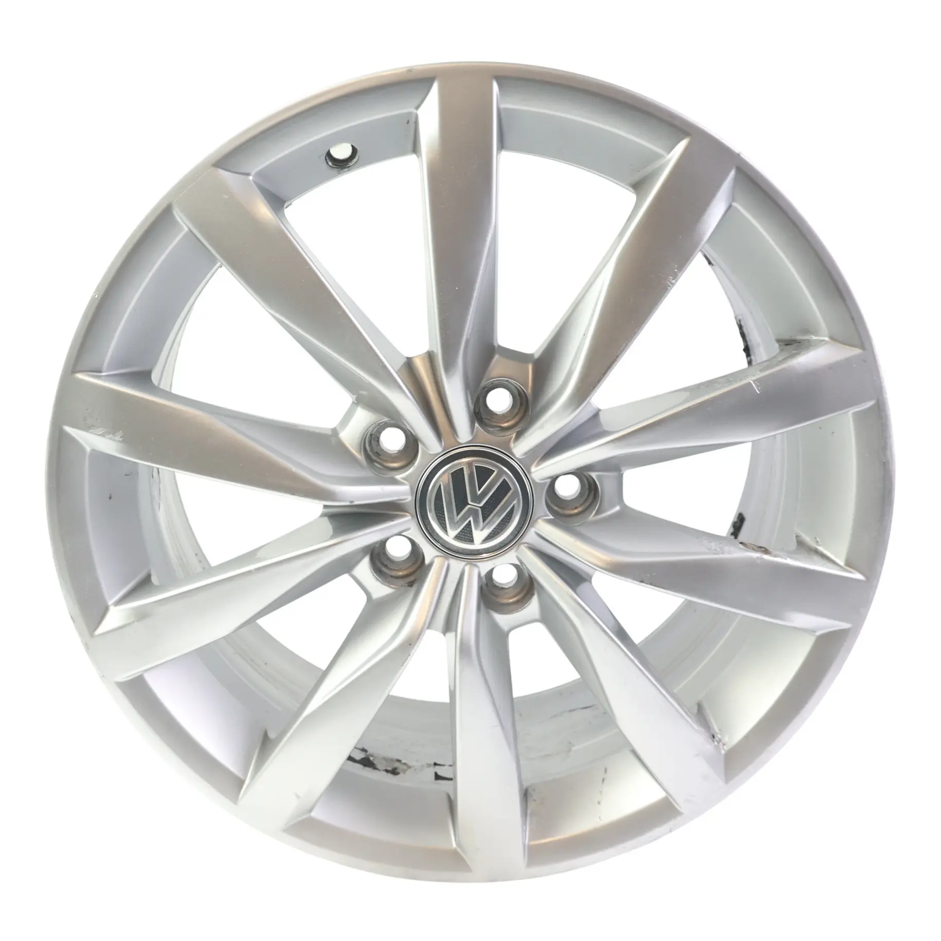 Volkswagen Golf MK7 Felga Aluminiowa Srebrna Dijon 17" 7J ET49 5G0601025BF