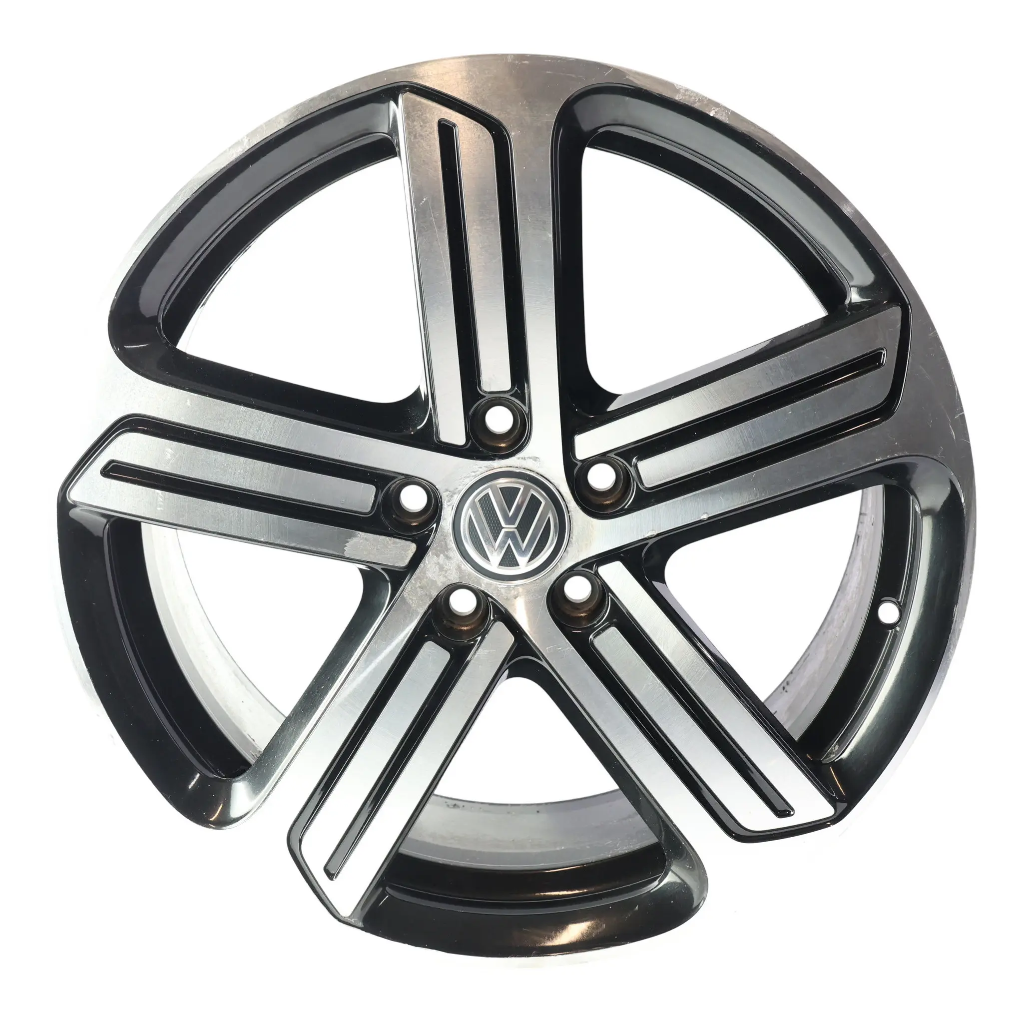 Volkswagen Golf Mk7 Llanta De Aleación Bicolor 18" 7.5J ET:49 5G0601025DQ