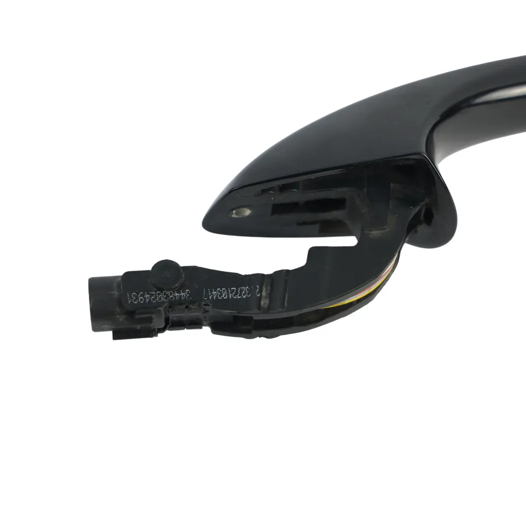 Volkswagen Golf Mk7 Front Door Grab Handle Right Kessy O/S Deep Black - C9X - SKU 5G0837206Q-DBL - Part number 5G0837206Q