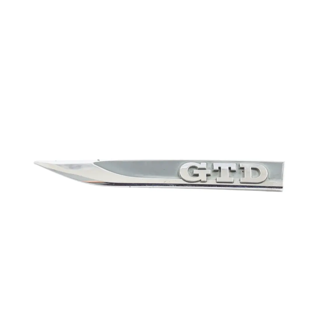 5G Front Fender Badge GTD Lettering Left N/S to Volkswagen Golf Gtd with Part number 5G0853688N Volkswagen Golf Gtd 5G Front Fender Badge GTD Lettering Left N/S - SKU 5G0853688N - Part number 5G0853688N