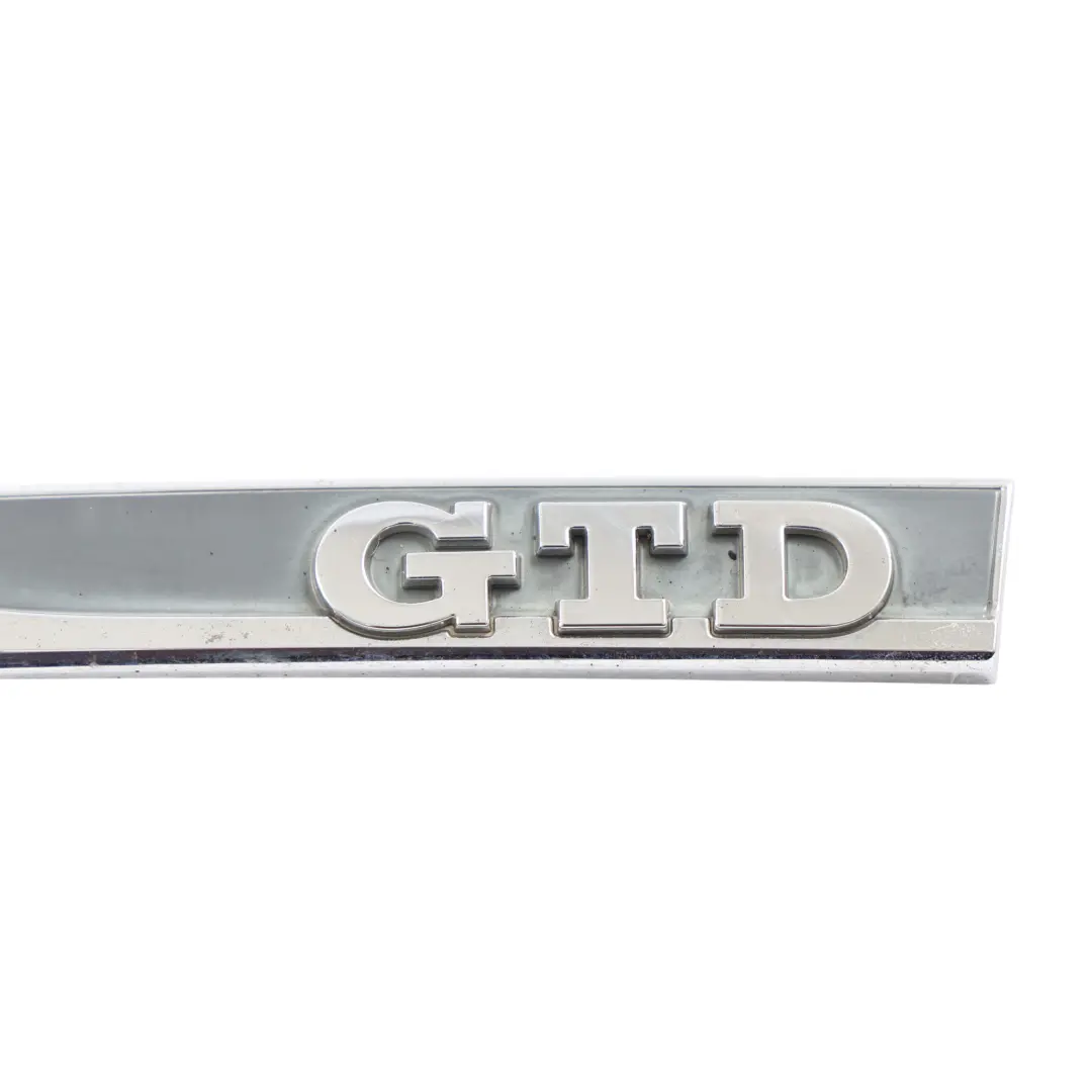 Volkswagen Golf Gtd 5G Front Fender Badge GTD Lettering Left N/S - SKU 5G0853688N - Part number 5G0853688N