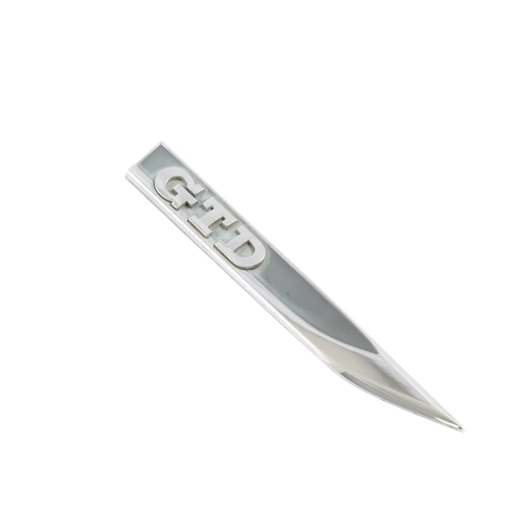VW Golf Mk7 Fender Emblem GTD Logo Badge Front Right O/S - SKU 5G0853688P - Part number 5G0853688P