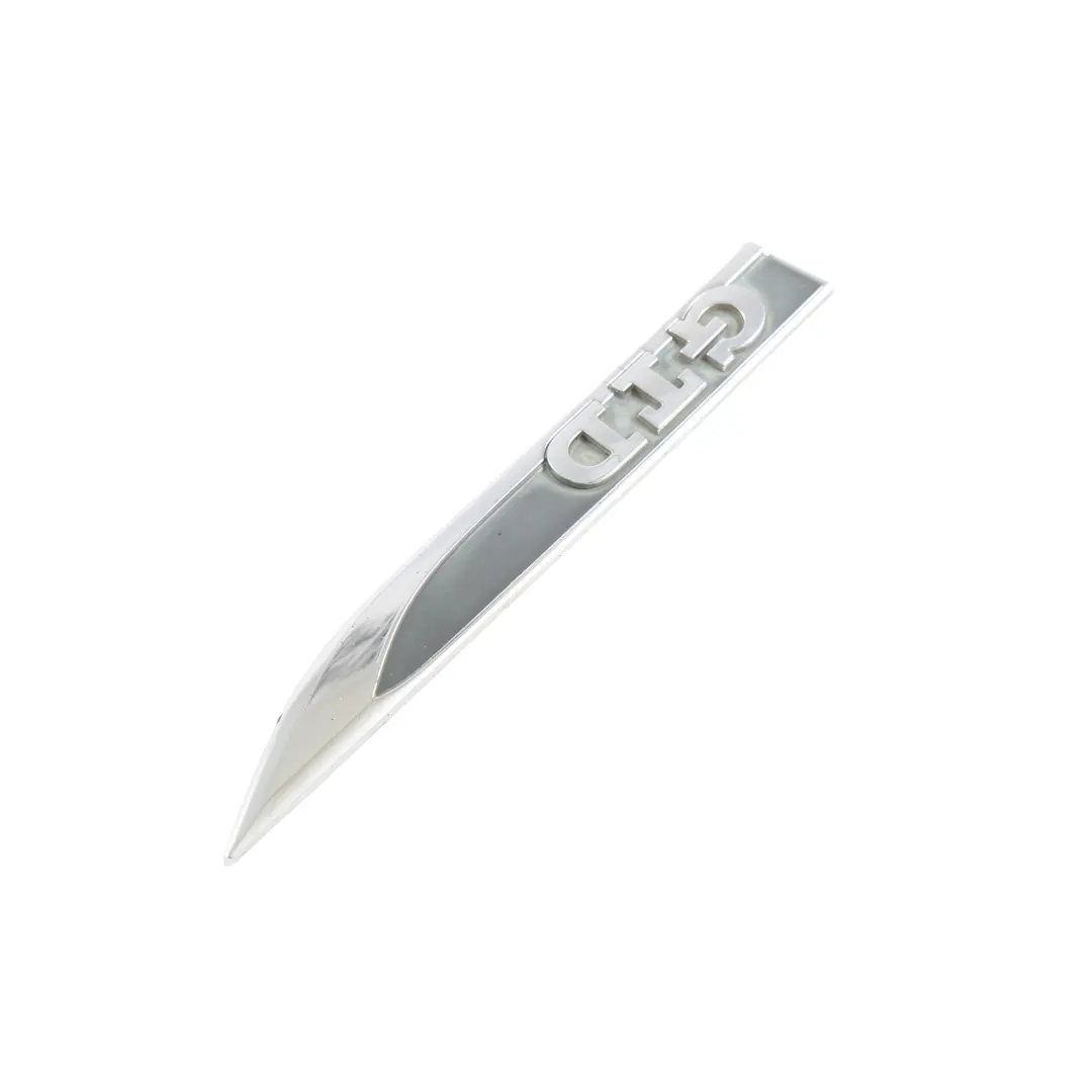 VW Golf Mk7 Fender Emblem GTD Logo Badge Front Right O/S - SKU 5G0853688P - Part number 5G0853688P