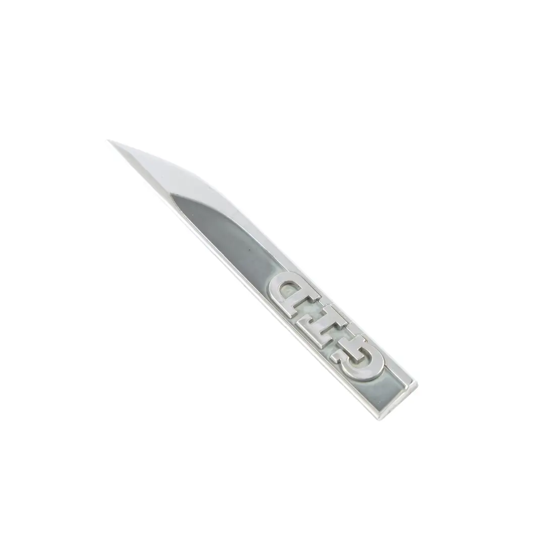VW Golf Mk7 Fender Emblem GTD Logo Badge Front Right O/S - SKU 5G0853688P - Part number 5G0853688P