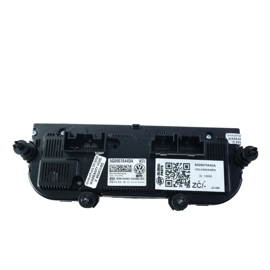 R-Li Unité Commande Climatisation Panneau Chauffage pour Volkswagen T-Roc à propos du numéro de pièce 5G0907044DA Volkswagen T-Roc R-Li Unité Commande Climatisation Panneau Chauffage - SKU 5G0907044DA - Numéro de pièce 5G0907044DA
