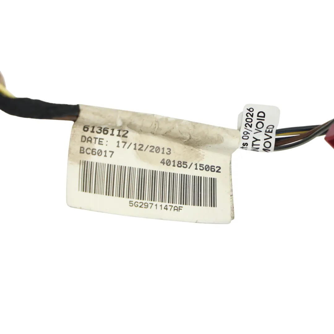 Volkswagen Golf Mk7 Feu Arrière Coffre Prise Câblage Droit LED - SKU 5G0945308G-2 - Numéro de pièce 5G0945308G