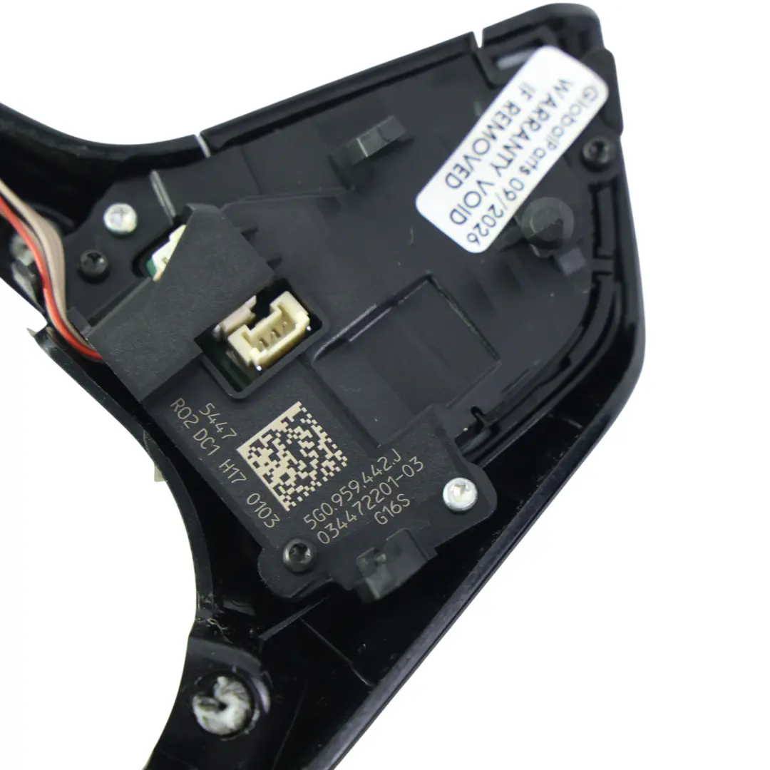 Przyciski Multifunkcji Kierownicy Ramka do Volkswagen Golf Mk7 o numerze 5G0959442J Volkswagen Golf Mk7 Przyciski Multifunkcji Kierownicy Ramka - SKU 5G0959442J-1 - Numer Części 5G0959442J