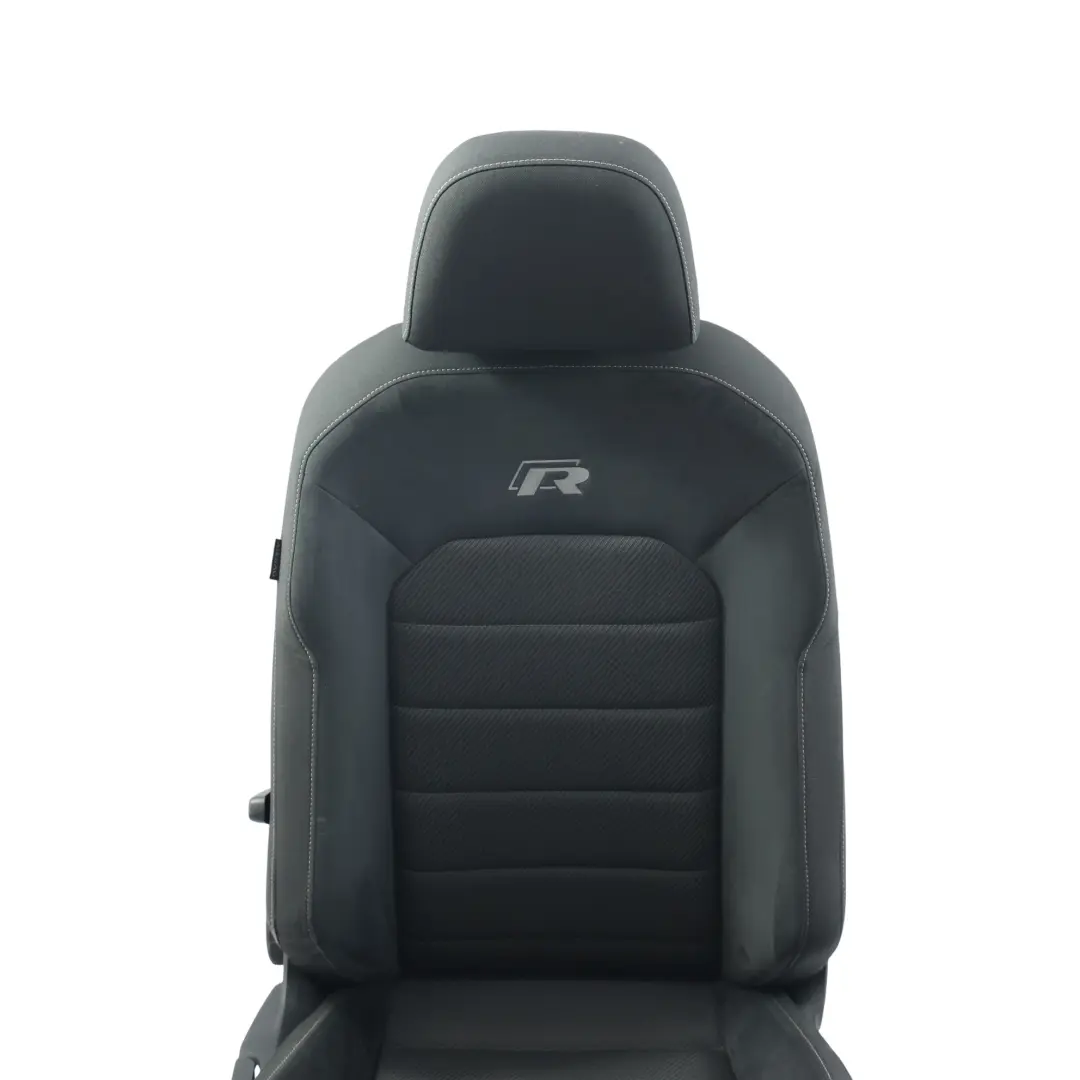 5Dr Vordersitz Stoff Alcantara Schwarz Grau Rechts für Volkswagen Golf Mk7 R mit Teilenummer 5G4881806DM Volkswagen Golf Mk7 R 5Dr Vordersitz Stoff Alcantara Schwarz Grau Rechts - SKU 5G4881806DM-3 - Teilenummer 5G4881806DM
