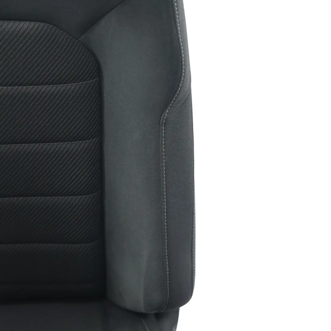 Volkswagen Golf Mk7 R 5Dr Front Seat Cloth Alcantara Black Grey Right O/S - SKU 5G4881806DM-3 - Part number 5G4881806DM