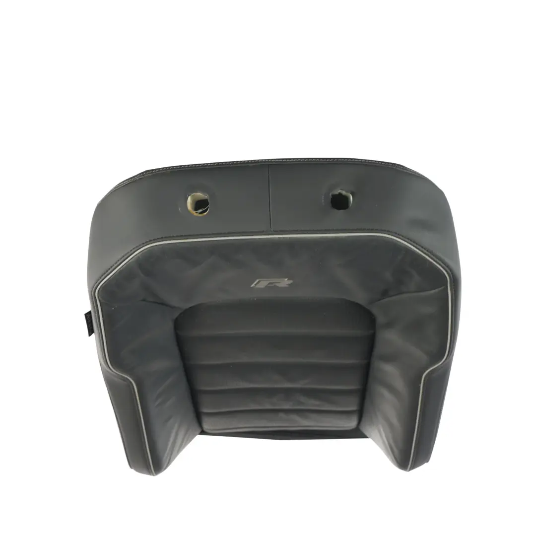 Volkswagen Golf R Mk7 Respaldo Asiento Delantero Calef. Derecho Cuero Negro Gris - SKU 5G4881806KC-1 - Número de pieza 5G4881806KC