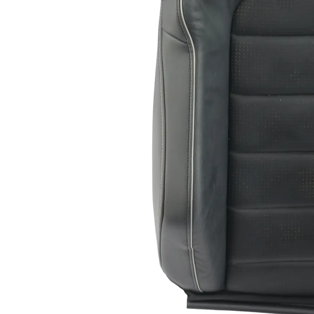 Volkswagen Golf R Mk7 Front Seat Backrest Heated Right O/S Leather Black Grey - SKU 5G4881806KC-1 - Part number 5G4881806KC