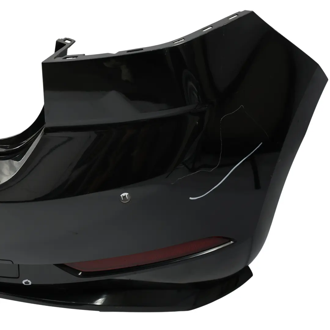 Zderzak Tylny Deep Black Czarny - C9X do Volkswagen Golf Mk7 o numerze 5G6807417BQ Volkswagen Golf Mk7 Zderzak Tylny Deep Black Czarny - C9X - SKU 5G6807417BQ-DBL - Numer Części 5G6807417BQ