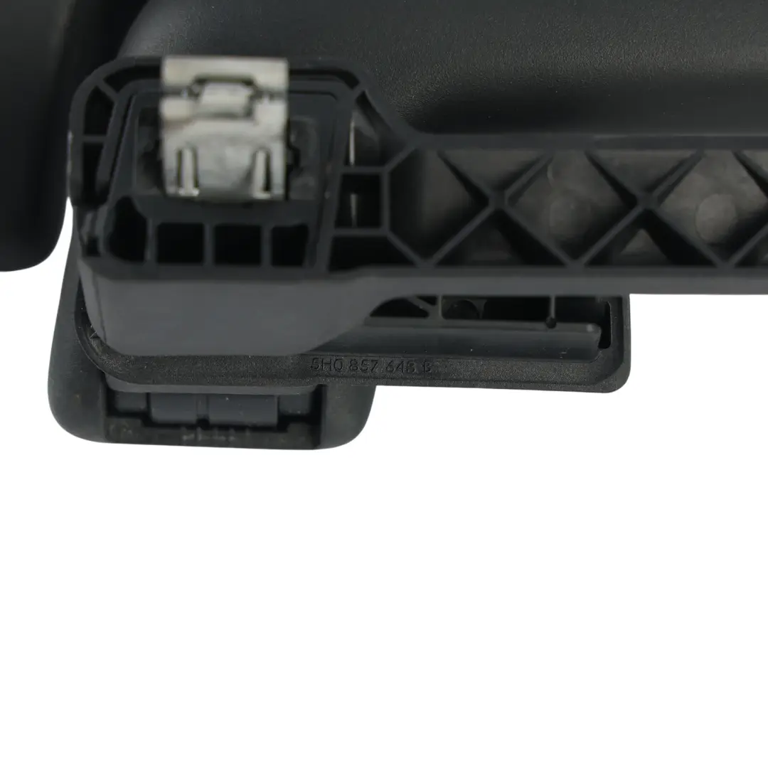 Interior Roof Grab Handle Soul Black Set to Volkswagen Golf R CD1 with Part number 5H0857643B Volkswagen Golf R CD1 Interior Roof Grab Handle Soul Black Set - SKU 5H0857643B - Part number 5H0857643B