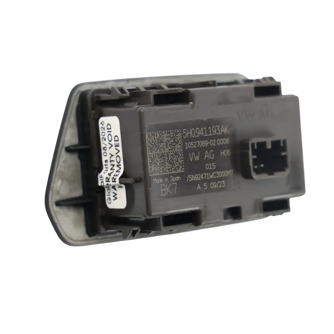 Volkswagen Golf R CD1 Przełącznik Świateł Panel Sterowania - SKU 5H0941193AK - Numer Części 5H0941193AK